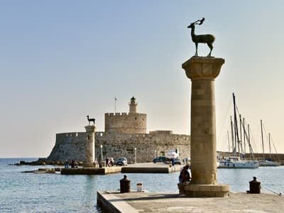 Rhodes, Mandraki Port - Photo 3