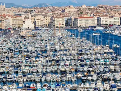 Cote D'Azur, Marseille Marina Vieux Port - Photo 2