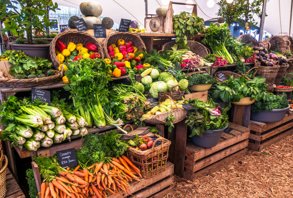 Vegetable & Fruit stall