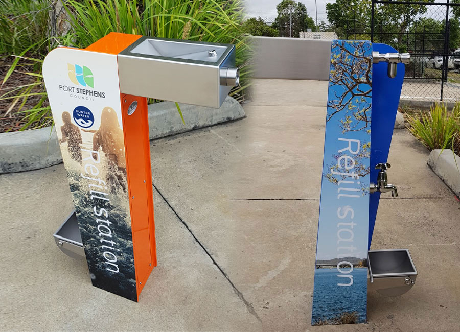 Refill station