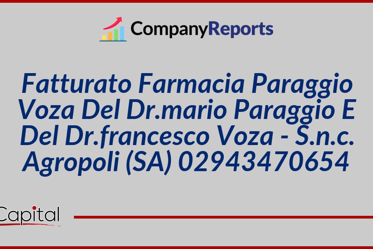 Paraggio - Voza Pharmacy - Photo 1