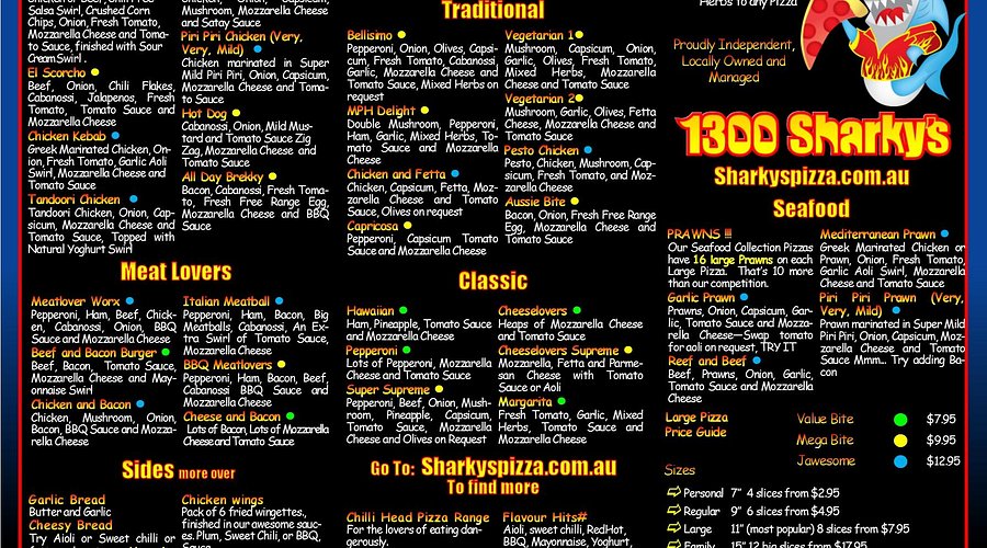 Sharkys Pizza Shack