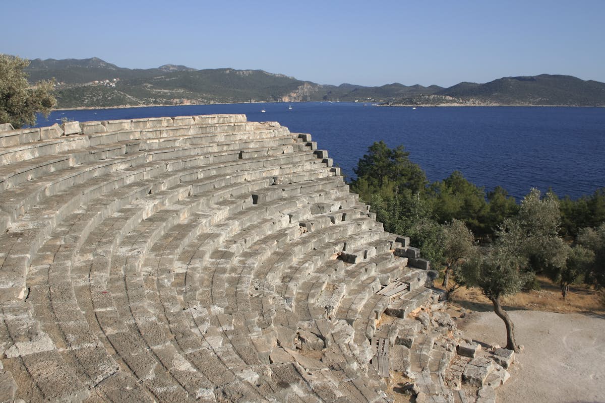 Antiphellos Ancient Theatre - Photo 4